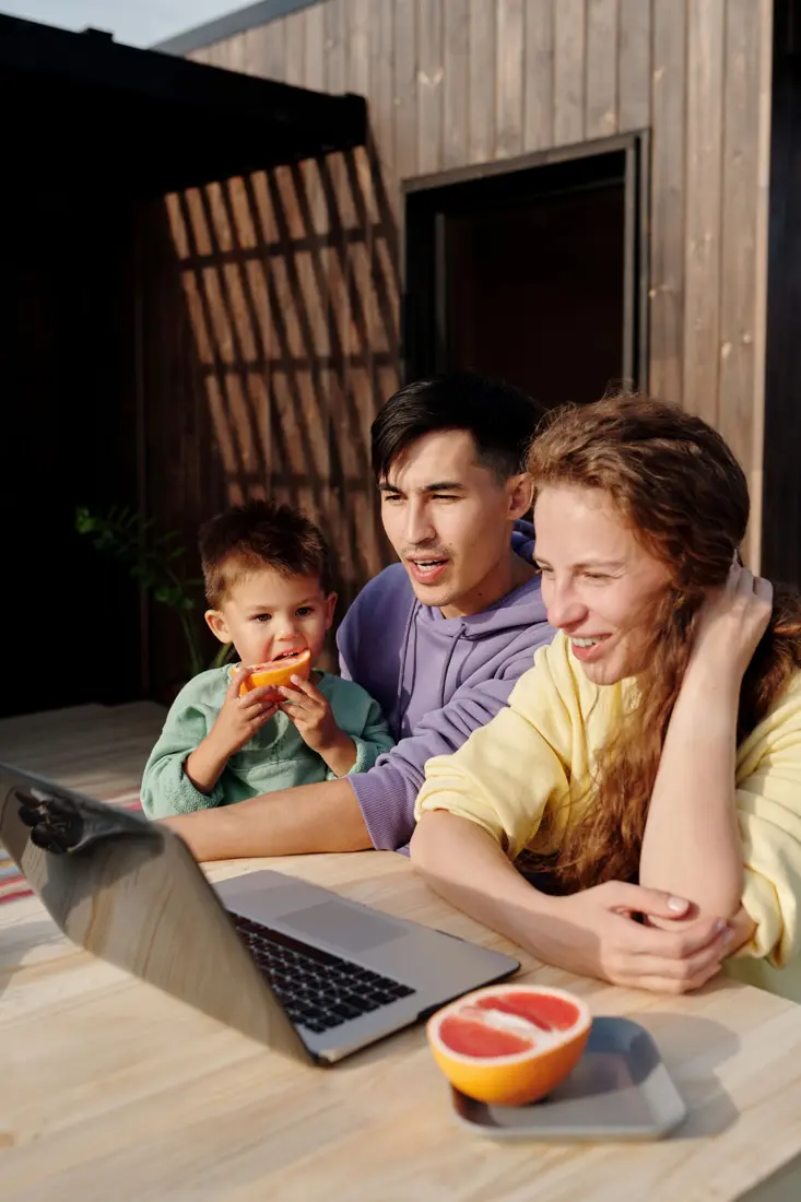 A family watching together